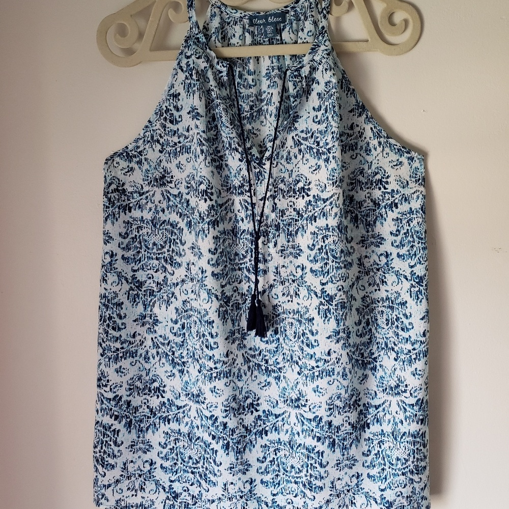 🛍Fleur Bleve Unique print tank🛍